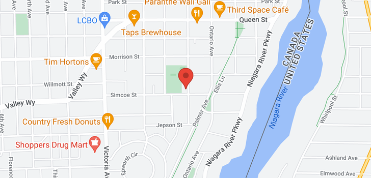 map of 4925 St. Clair Avenue